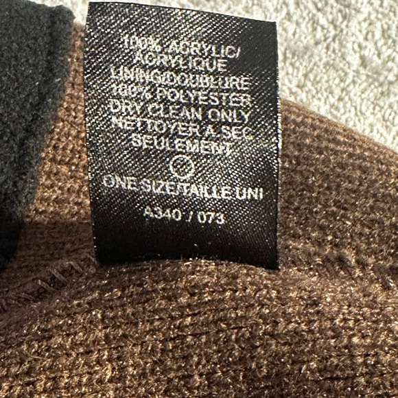 The North Face beanie. Brown. One size fits most - Picture 4 of 4